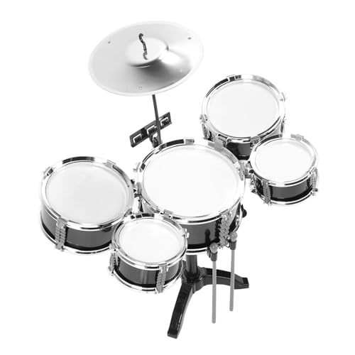OVAQUIXI Kit de Jazz Musical para Principiantes Niños Mayores de 3 Años, Set de Jazz para Niños de Juguete con Varios Accesorios y Soporte Ajustable