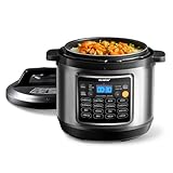 COMFEE’ 16 in 1 Electric Pressure Cooker Instant Multi Cooker Olla de Presion Non-Stick Pot Yogurt Maker Rice Cooker Sauté Steamer 8 Quarts Stainless Steel