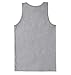 Haase Unlimited Palm Tree Scene - Vacation Tropical Men's Tank Top (Light Gray, Large)