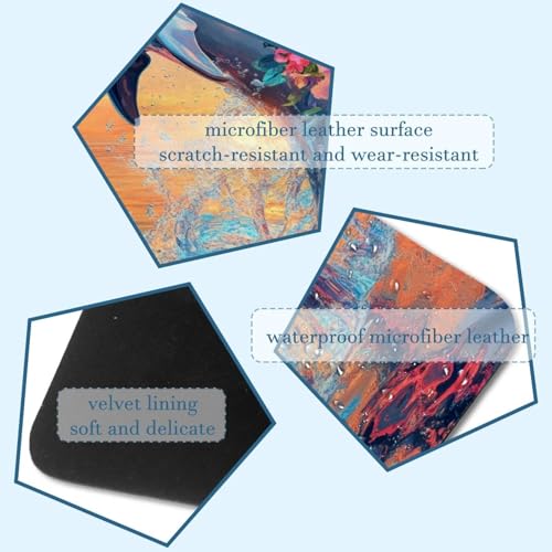 Housse pour ordinateur portable 13,8 x 10,2 pouces pochette PC à fleurs - 3