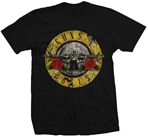 Bravado Guns Nx0027; Roses Distressed Tx2212;Shirt