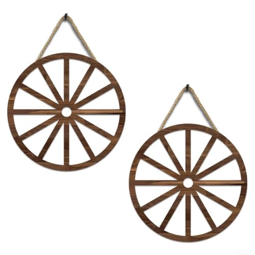 Set di due: questo set include due decorazioni da parete in legno, ognuna delle quali misura 29 cm x 29 cm x 0,5 cm. Possono essere utilizzati per decorazioni o progetti fai da te.