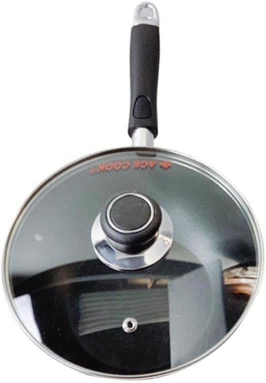 Prolinemax 8" (20CM) Non-Stick Coating Wok Frying Pan With Lid Cooking Pot Cookware Kitchen