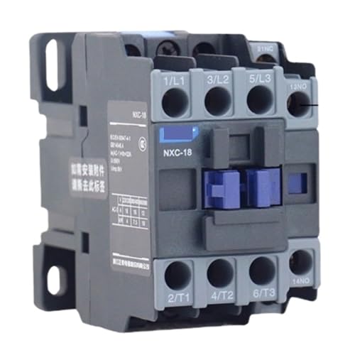 Contacteur CA NXC-18 CHINT 36V avec contacts auxiliaires 1NO 1NC