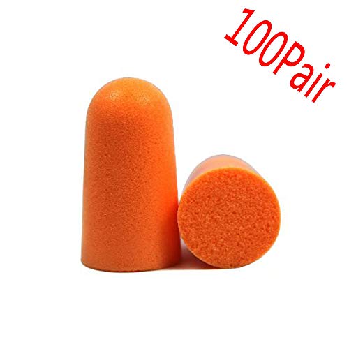 4 Pairs Sleeping Earplugs, DIXNGLE Comfortable Acoustic Earplugs with Storage box and Earpick, Noise Reducing Hearing Protection for Sleeping, Music, Shooting, Construction Work