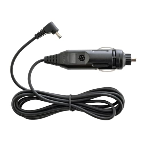 Image of Cobra 12-Volt Straight Power Cord for Powering Radar Detector, 6ft Long, Compatible with Cobra Models