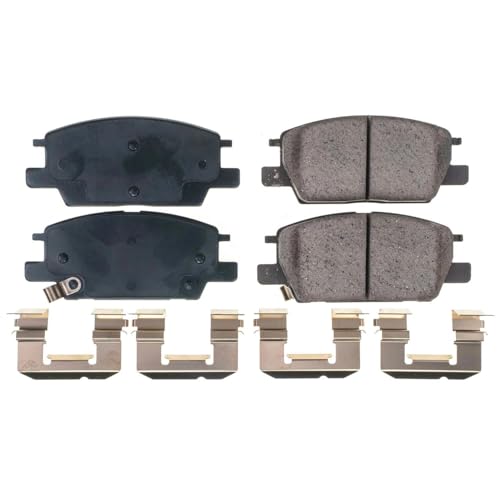 Image of PowerStop Front Brake Pads for Buick Envision 2021 |Chevrolet Equinox 2021 |GMC Terrain 2021 - Z17 Ceramic Brake Pads with Installation Hardware, 17-1913N