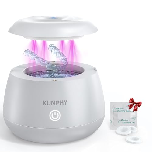 KUNPHY 2026 Ultrasonic Retainer Cleaner …