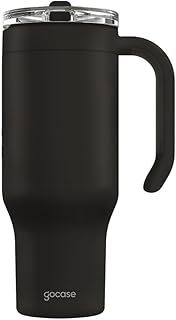 Gocase copo térmico modelo life 880ml aço inox bebida fria até 48h e q