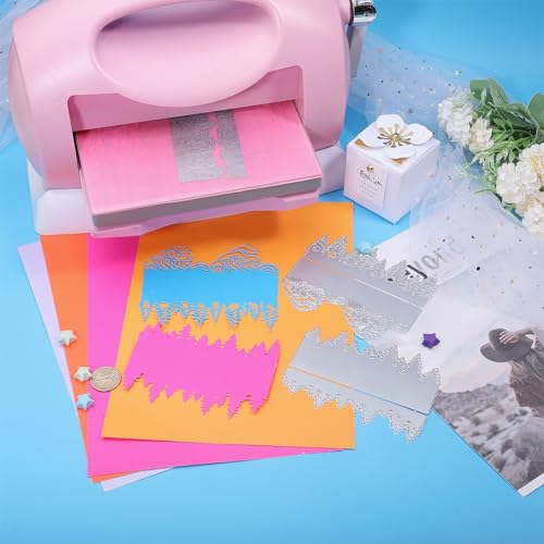 ORIGACH 3 Pcs Forest and Ocean Wave Metal Cutting Dies 3D Background Die Cut Embossing Stencils Template for DIY Scrapbooking Paper Card Making - Image 4
