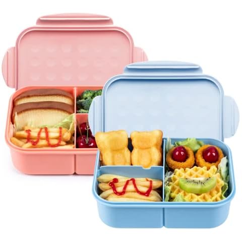 MISS BIG Bento Box,Bento Box Adult Lunch Box,Ideal Leak Proof Lunch Box Containers,Mom’s Choice Kids Lunch Box,No BPAs and No Chemical Dyes,Microwave and Dishwasher Safe Bento Lunch Box Cover
