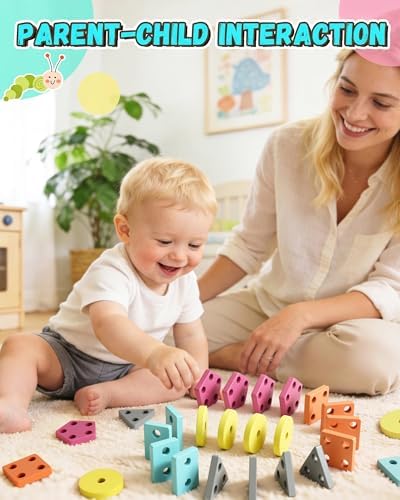 Montessori Toys for 1 2 Year Old Girl Gifts Educational Shape Sorter Toy — view 6