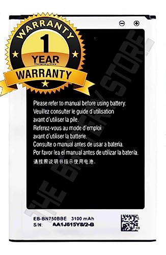 Image of THE BATTERY STORE Original EB-BN750BBE Battery for Samsung Galaxy Note 3 Neo N750 N7502 N7505 Battery with 1 Year Warranty*****(Q220)