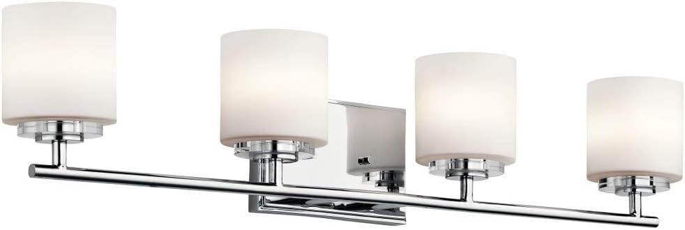 Kichler 45503CH O Hara Bath 4-Light Halogen, Chrome