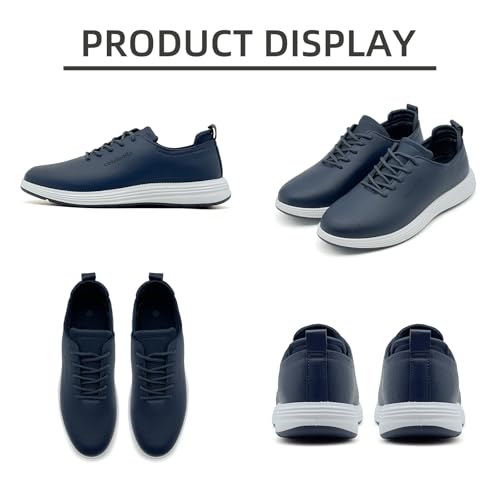 Men's Oxfords Shoes Dress Shoes Classic Business Casual Shoes, Dress Sneakers Formal Lace Up Derby Sneakers for Men2