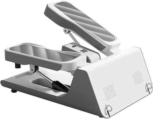 Image of Mini Elliptical Seated Pedal Exerciser with LED Display, 100kg Capacity, 38 Ankle Protection, 30lb Resistance, Ultra Quiet, Space-Saving for Home, Office, Gym Use