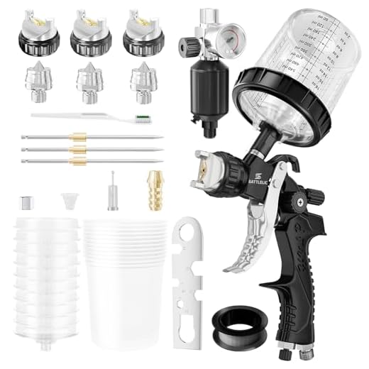 Professional HVLP Spray Gun Set
