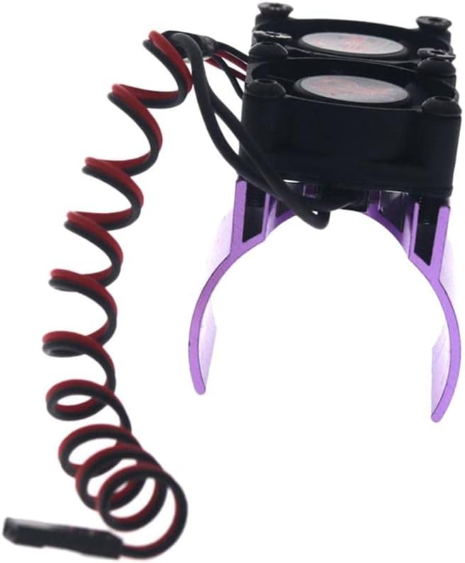 Climbing Car Motor Heatsink Radiator with Cooling - Purple