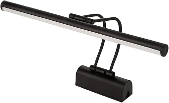 SekaTech Black Case LED Flute Picture Applique | 6W | 3200K Daylight | 35cm | Wall Mounted Mirror/Table Mounted Decorative Light | IP20 Indoor Use
