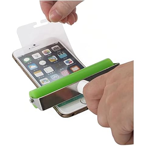SHOPTREND Mobile Cell Phone Screen Protector Pasting Roller Tool Silicone Wheel for iPhone Tablet PC LCD OCA Polarizing (Random Color Green/Blue) Cover