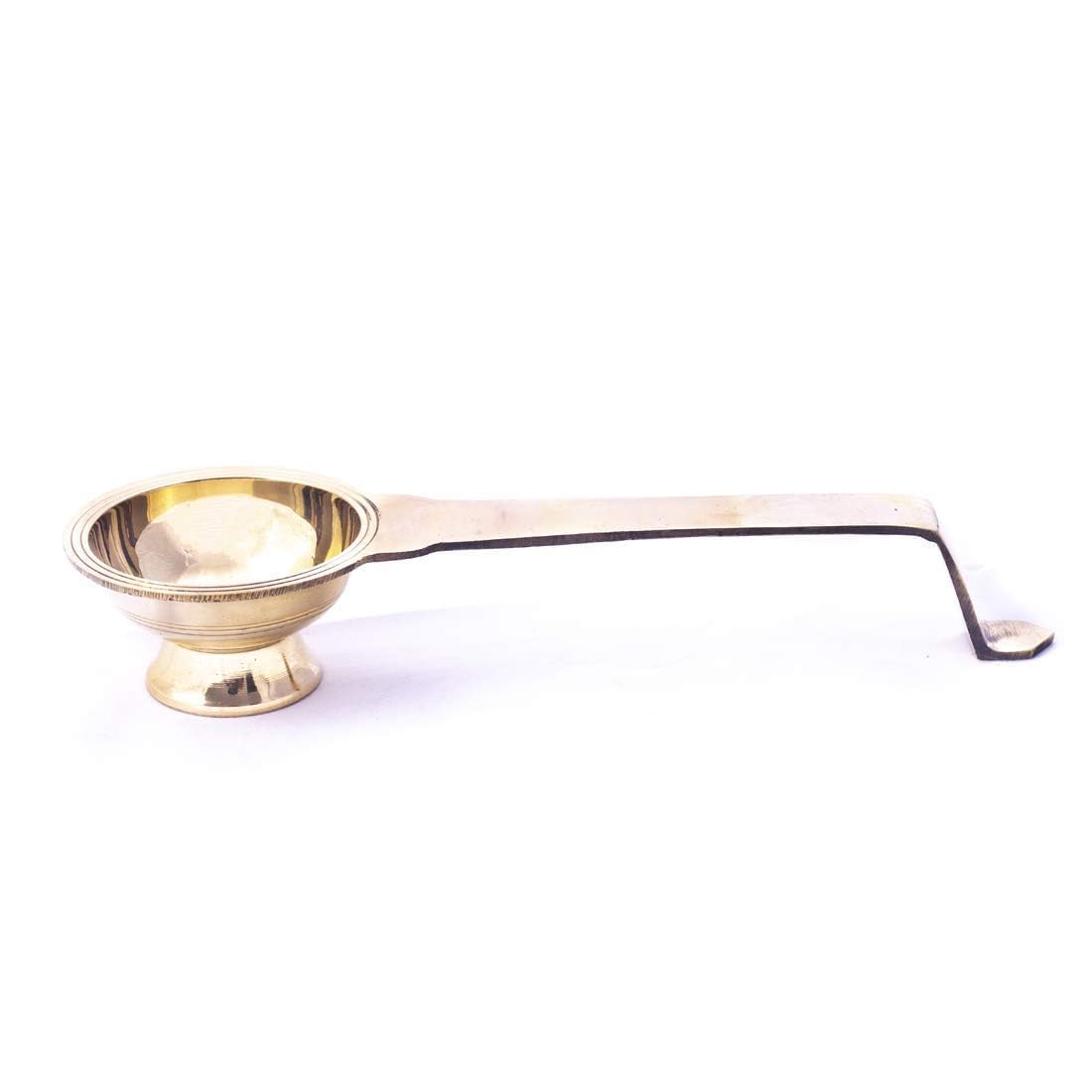 Ani Divine Karpoor Diya Deepam Deepa Burner Brass Karpuram Aarathi Stand for Dhoop Puja | Pooja Room Camphor Dani Holder for Your Mandir Home & Office Decoration Diwali-image-19