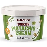 Bulk Pistachio Cream Spread 5.5 LB (2.5 kg) – Premium Turkish Pistachio Butter, Perfect for Dubai Chocolate Bar Kit, Gourmet Paste for Desserts, Ice Cream, Breakfast, & Indulgent Treats