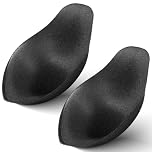 VALICLUD Bulge Enhancer Pad Reusable Swimwear Inserts for Men’s Swimming Briefs Secure Attachment (Black)