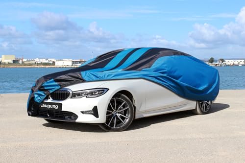 Image of Kaugung Car Cover Waterproof Custom Fit BMW 3 Series(1999-2025), Full Exterior Cover for Automobiles Lightweight Resistant Outdoor Sun UV Rain Dust Snow Wind Protection.