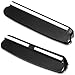 2 Piezas Guías de Afilado de Cuchillos Guía de Ángulo de Afilador Soporte de Ángulo de Afilado Constante Ayuda de Pulido para Piedras de Afilar Cocina Principiantes, Negro