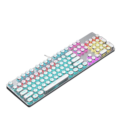 Amazon | XJS メカニカル式ゲーミングキーボード 青軸 26種類混色