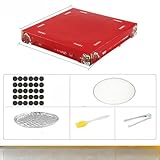 Tragbarer Einweggrill für Heimanwender zum Grillen von Picknicks Einfacher Holzkohle Edelstahl...