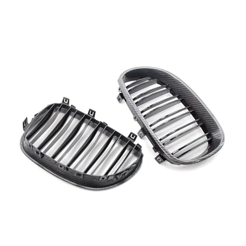Grille calandre couverture avant pour BMW E60 E61 2004-2010 pack m5 accessoires tuning - 4