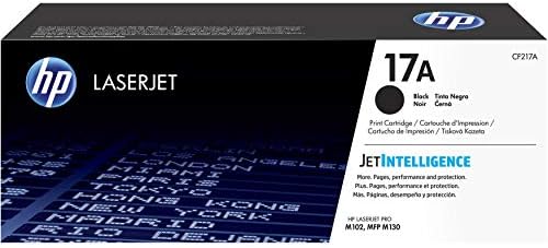 HP 17A CF217A, Negro, Cartucho Tóner Original, de 1.600 páginas, para impresoras  HP LaserJet Pro M102 y M130 - PREYCA