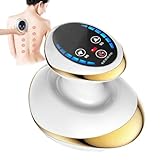 Appareil Massage Cellulite 4 En 1, Palper Rouler Anti Cellulite, Vide Gua Sha éLectrique, 6 Niveaux De Puissance D'Aspiration Et 6 RéGlages De TempéRature (or)