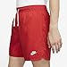 Nike mens NSW Woven Flow Shorts, University Red, X-Large