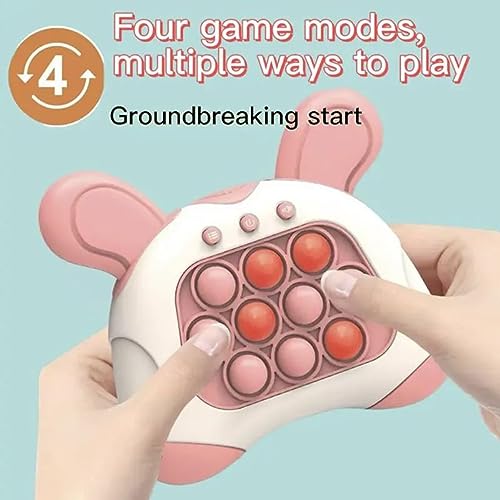Fast Push Game Fidget Toys Pop Game Handheld Bubble Game Light-up Pop Toy for Boys, Girls and Adults Birthday Gift (Green) - Thumbnail 5