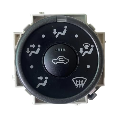 XFHEVTXII A14U-Car Air Conditioning Panel Switch AC Control Switch Knob Compatible for Toyota Corolla RAV4 2006-2013(As Shown Left)