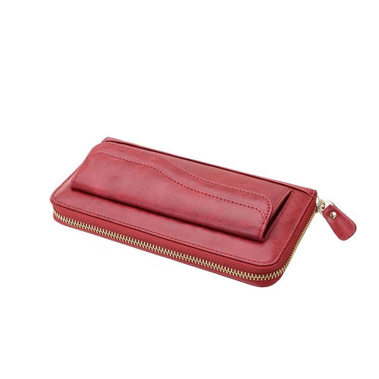 Genuine Leather Wallet Coin Purse For Women Clutch Wallets With4