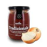 Ursini Salsa de Tomate con Cebolla y AOVE, Salsa Italiana clásica SIN azúcar - 260 gr (Paquete de 3 Piezas)