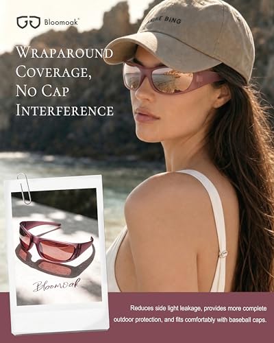 Image of Wraparound Migraine Glasses,FL-Flex Light Sensitivity Glasses for UV400 Protection,Fluorescent LED Glare,Photophobia