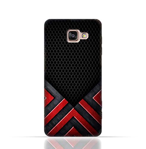 AMC Samsung Galaxy A5 2016 TPU Silicone Case with Abstract Mesh Pattern