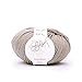 Produktbild ggh Maxima - 100% Merinowolle extrafein und superwash - Lauflänge 110m auf 50g - Nadelstärke 4-5 - Wolle zum Stricken oder Häkeln - Farbe 081 - Graubeige