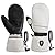 SAVIOR HEAT Heated Ski Mittens 3.0 for Men Women, 3000mAh Rechargeable Battery Electric Leather Gloves, Waterproof 3M Thinsulate Extreme Cold Winter Gloves, EH8 PRO Heating for Skiing