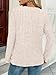 AUTOMET Women's Long Sleeve Henley Shirts Fall Lightweight Sweaters Dressy Casual Tunic Tops Fashion Clothes 2025 Beige M