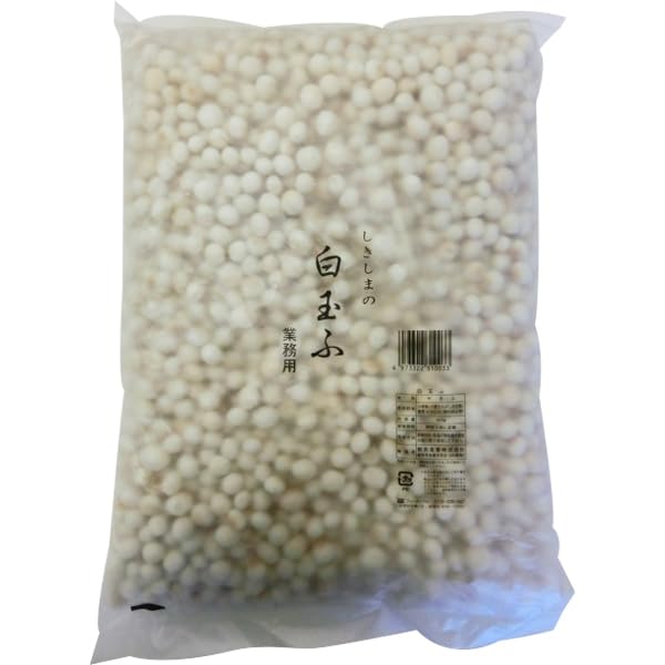 Amazon.co.jp: 隆光商事 しきしま 白玉ふ 500G 常温 3セット : 食品 