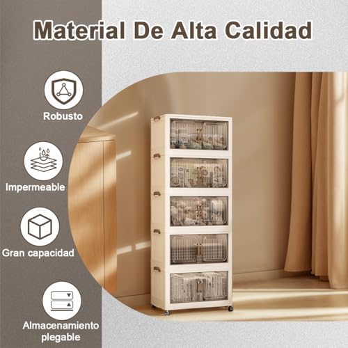 Consejos para Comprar Cajoneras de Plastico para Ropa más recomendados. 29 Cajoneras de Plastico para Ropa marca AZYAAXZM (2)
