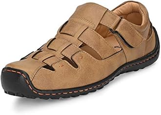 Centrino Sandals for Men | Casual Fisherman Sandal for Office & Everyday Comfort | Cushioned Grip Insole for All-Day Walking Support | Lightweight & Stylish Sandal for Travel and Outdoor Wear (6114)