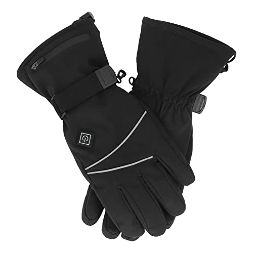 Gants d'équitation chauffants contre les mains gelées des cavalières en hiver taille L
