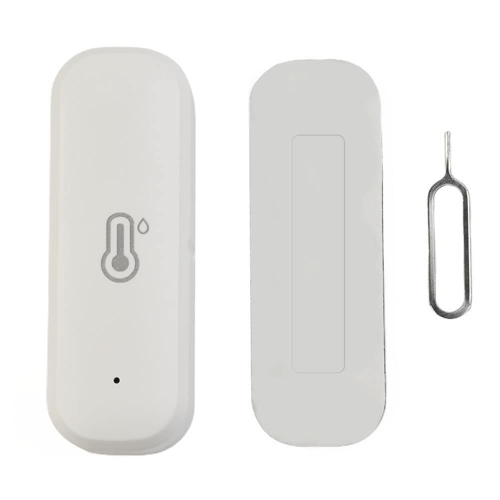 voor Tuya Wifi-hygrometer, thermometer-sensor, met app-opname, herinnering aan zwakke batterij, smart thermometer-sensor, werkt met Alexa, voor Tuya en voor Smart Life, voor thuis, wijnkelder
