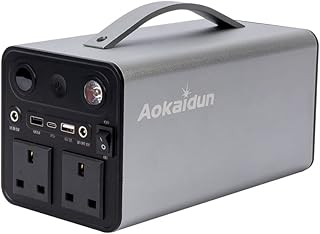 Panana Portable Power Station 333Wh/90000mAh 300W Solar Electronic Generator Outdoor Backup Lithium Battery for Camping Picnic Travel Party RV Trip Emergency Adventure Fishing